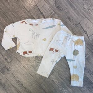 ZARA 9-12 month matching set